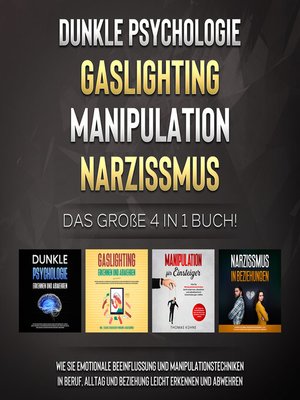 cover image of Dunkle Psychologie | Gaslighting | Manipulation | Narzissmus